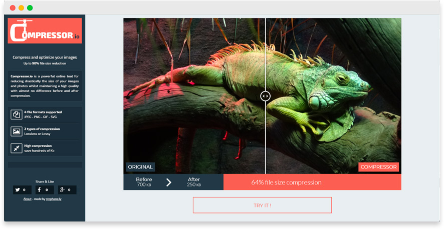 Imagen de Compressor.io
